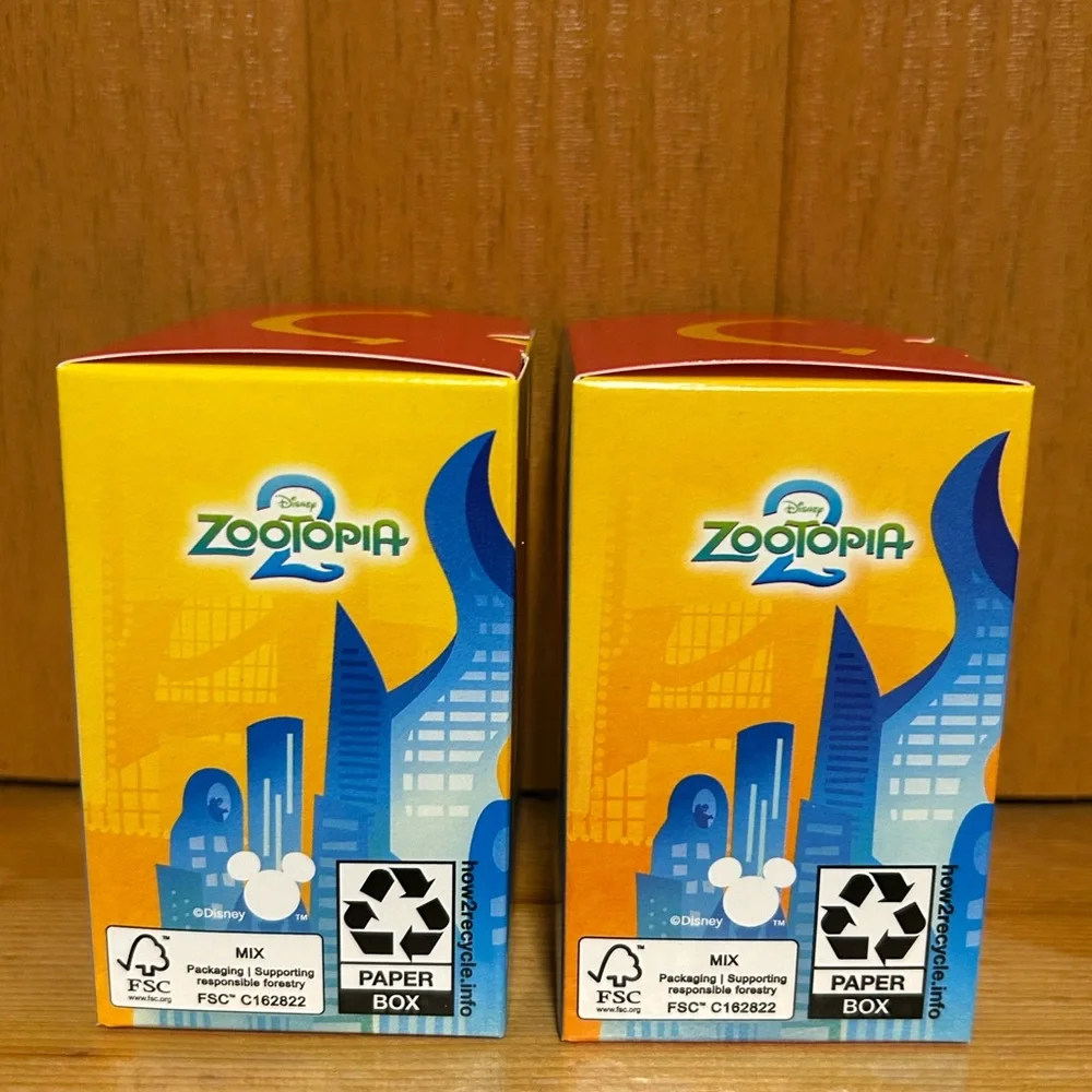 McDonald’s 2025 Happy Meal X Zootopia 2 Collectible Toy #4 Gary De’Snake 2 Pcs